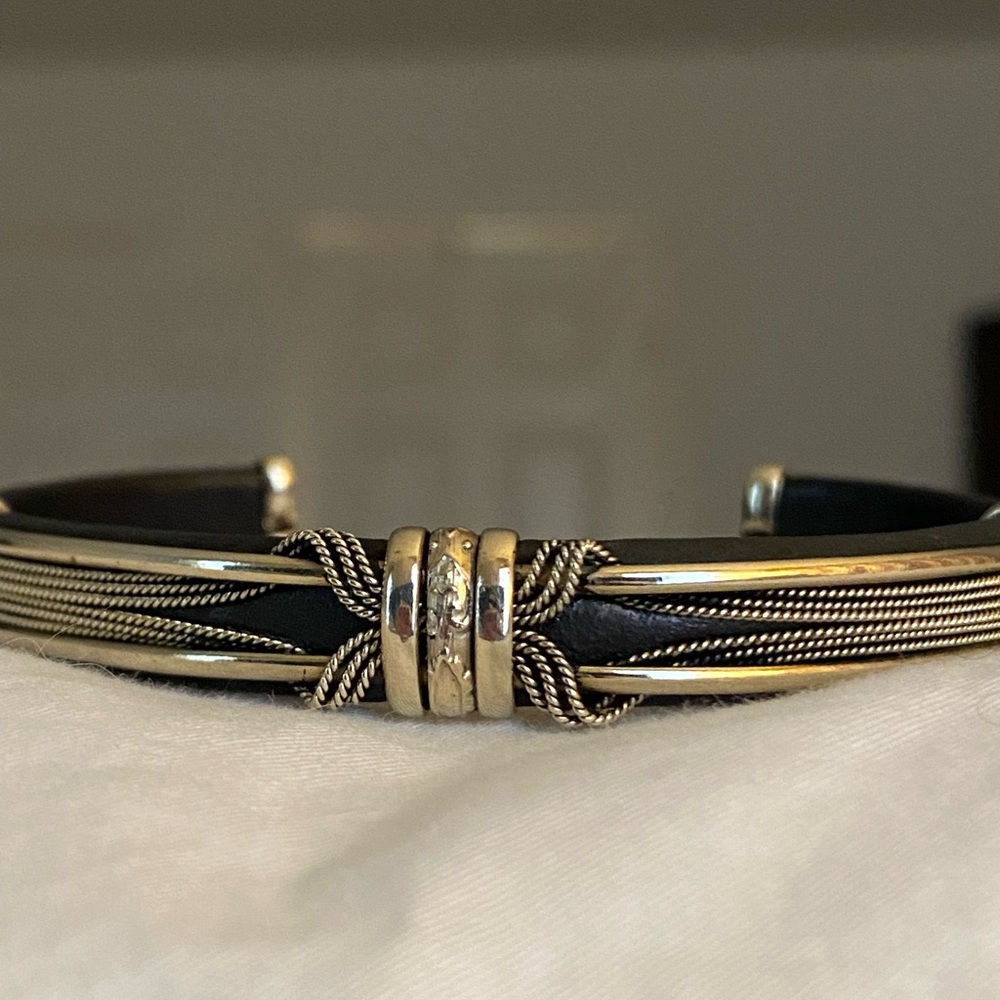 Artisan Made Leather Cuff Bracelet